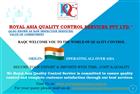 Royal Asia Quality Control Services Pvt. Ltd.