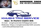 Khushi Taxi Service- Rohini